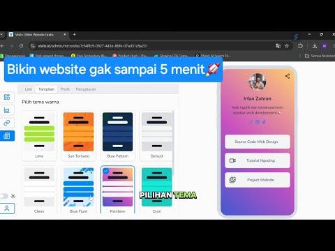 Buat Website di Visits.id