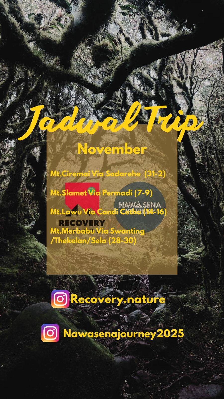 Produk Open trip Merbabu