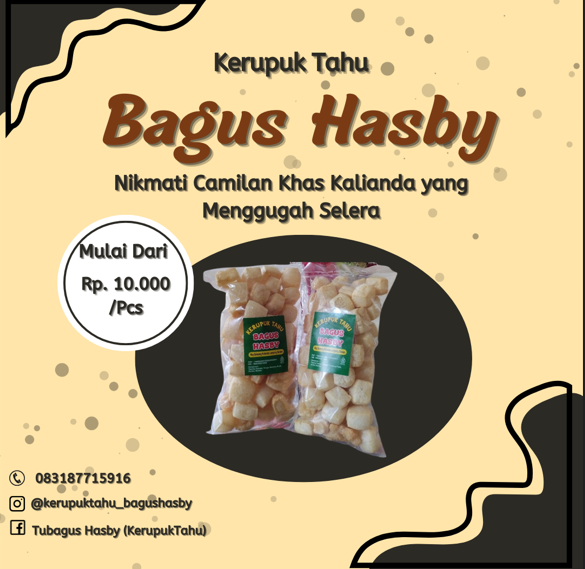 Produk Kerupuk Tahu Bagus Hasby