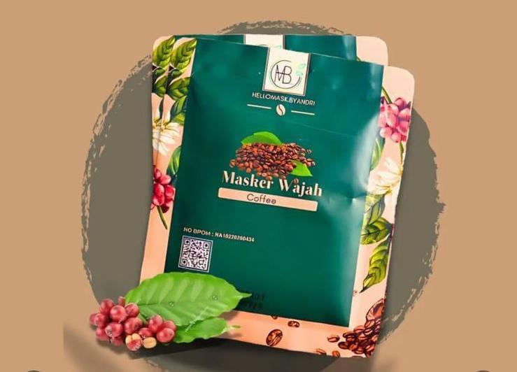 Produk Masker Kopi Halo Mask Byandri