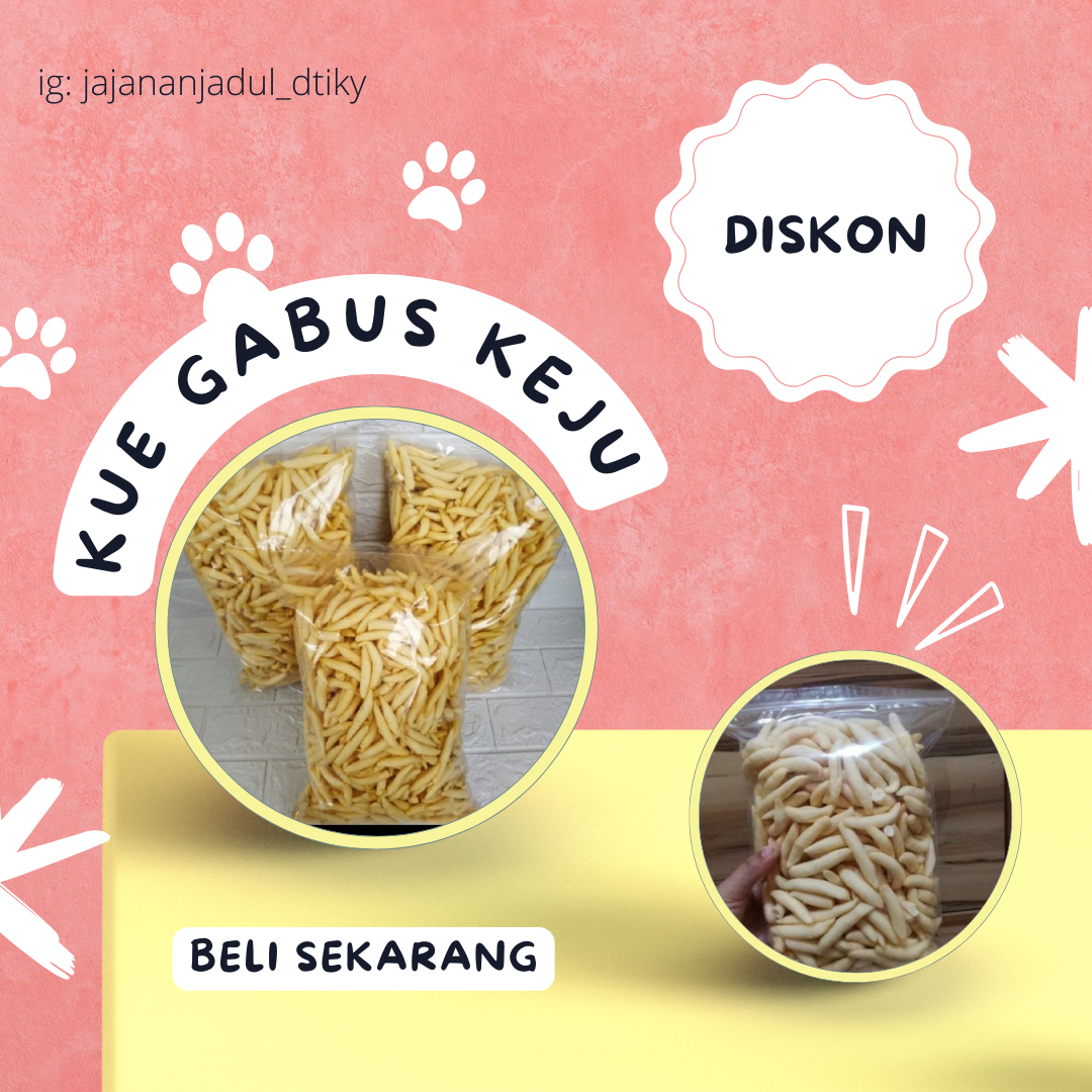 Kue Gabus Keju