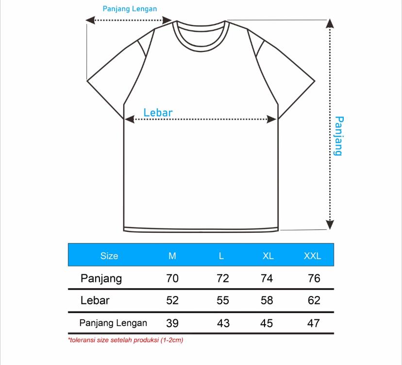 Produk Kaos distro premium