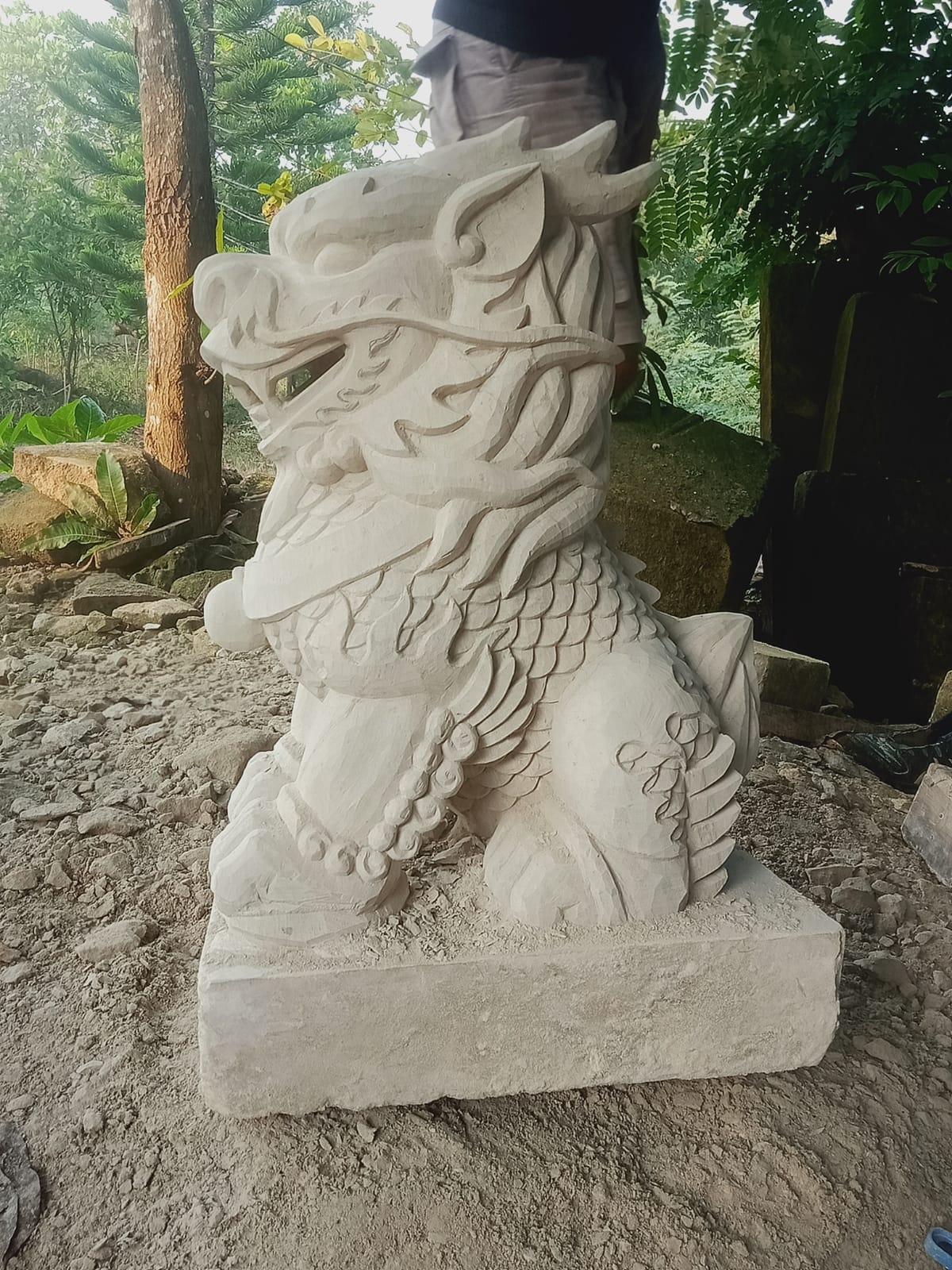 Produk PATUNG SINGA SAMSI 70x50x100